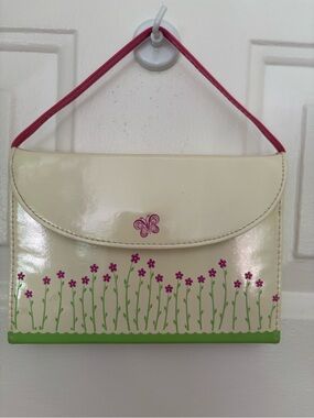 My Little Purse Bible Butterfly Flowers Snap Holy Bible NIRV EUC Child